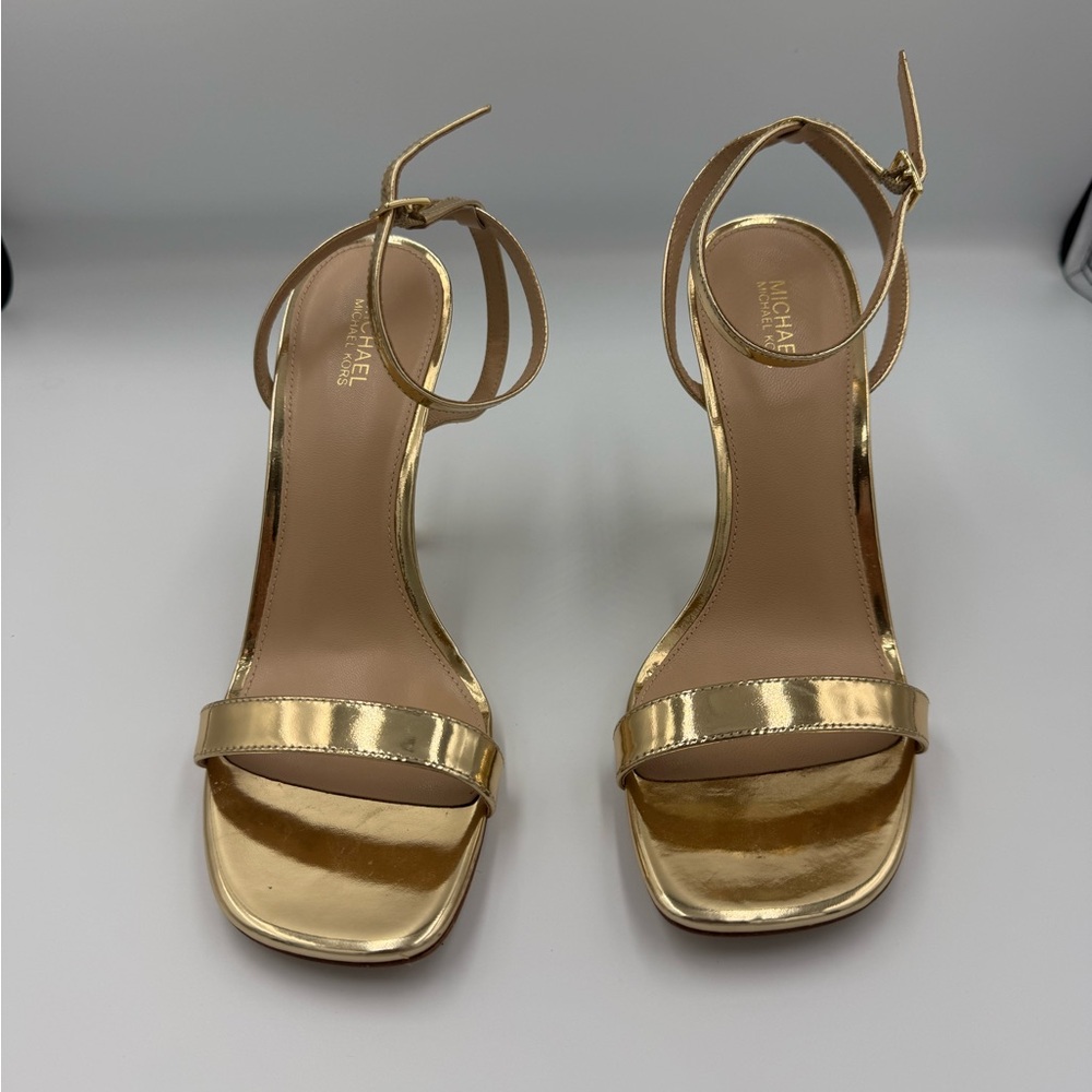 Michael Kors Gold Women's Sandal Heels